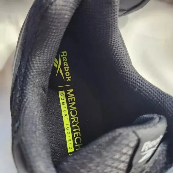 Reebok Mens Size 9 Work N Cushion 4.0 Black Shoes - Picture 2 of 6